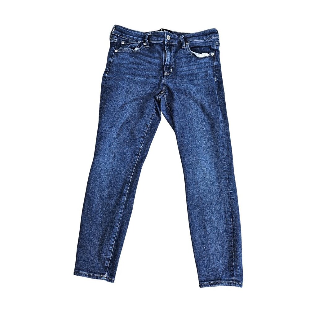 Gap Universal Legging Jeans Womens 10/30 Short Blue Medium‎ Wash Stretch Denim